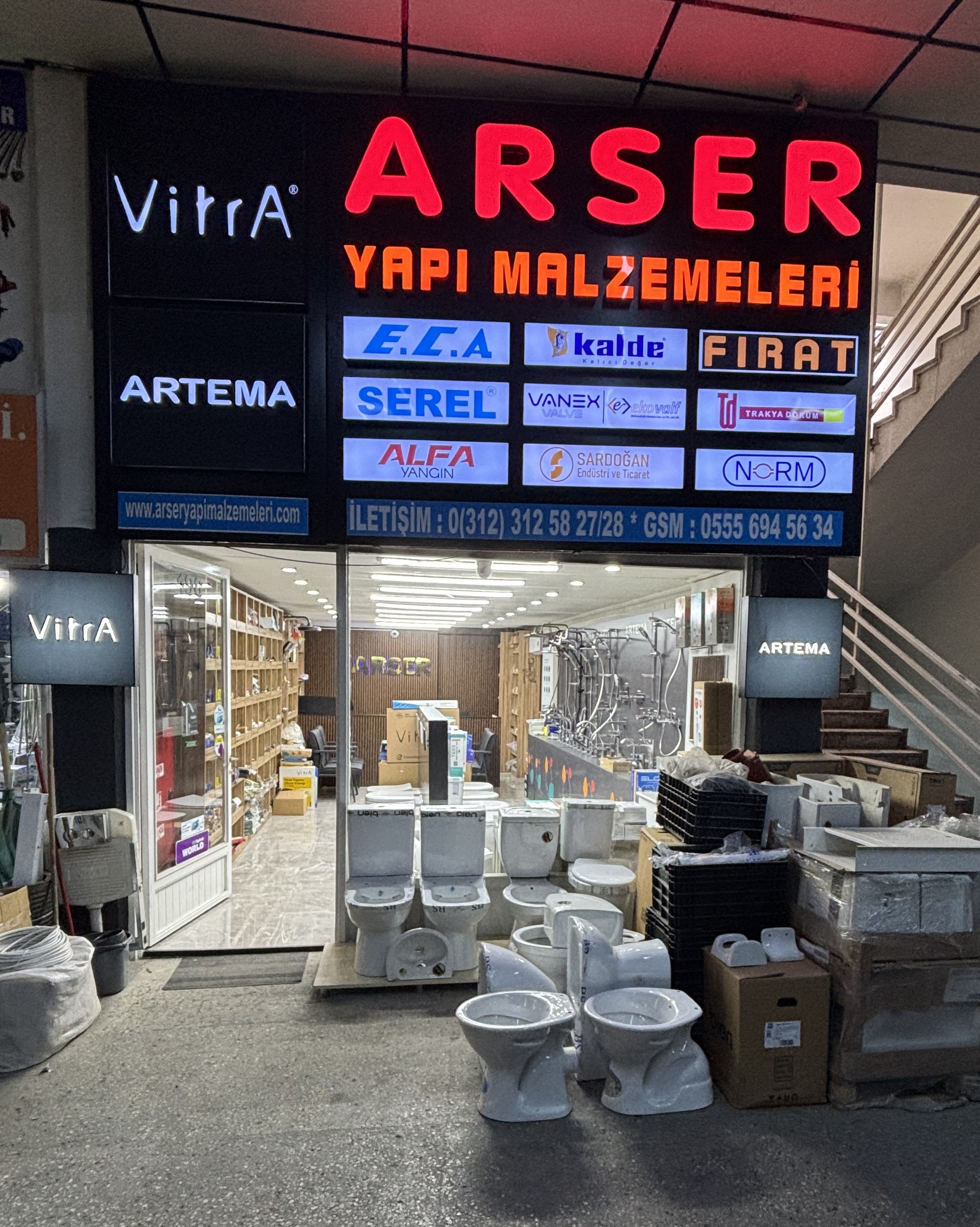 Arser Yapı Malzemeleri Ofisi